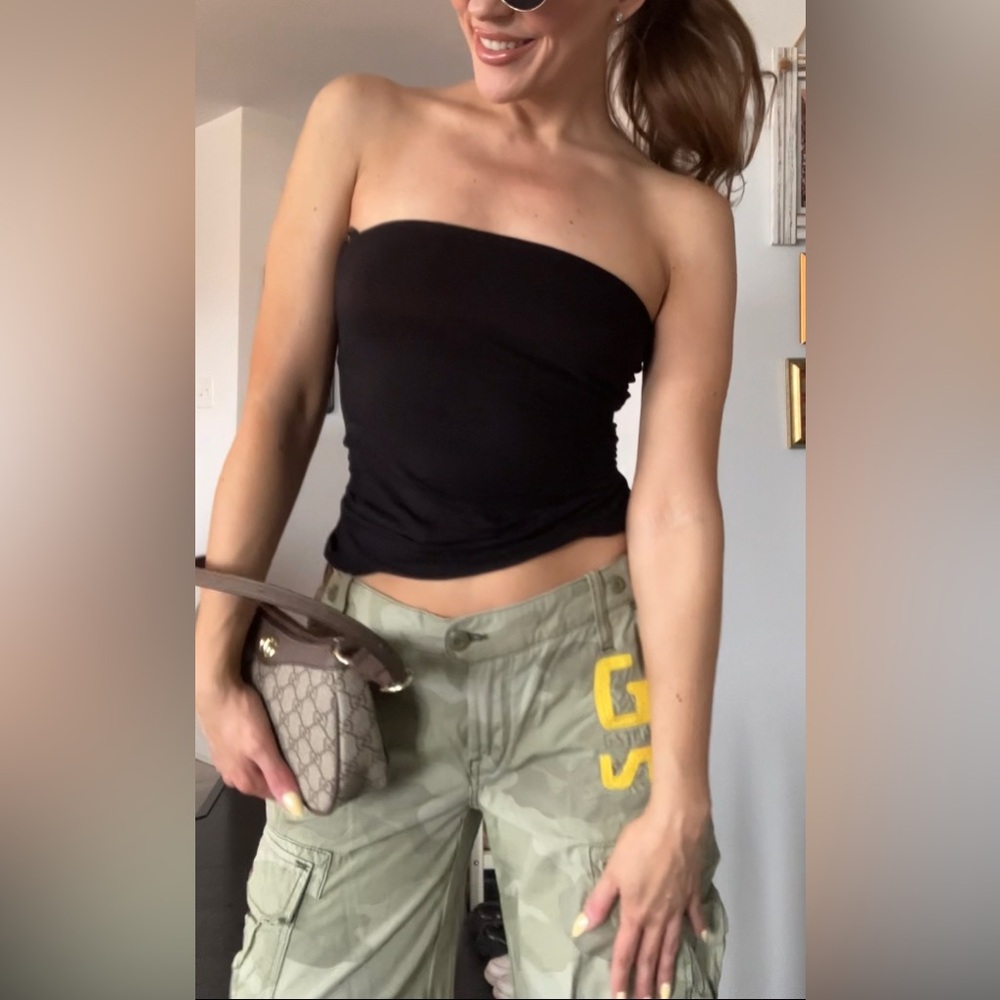 G Star army green y2k rare cargo pants